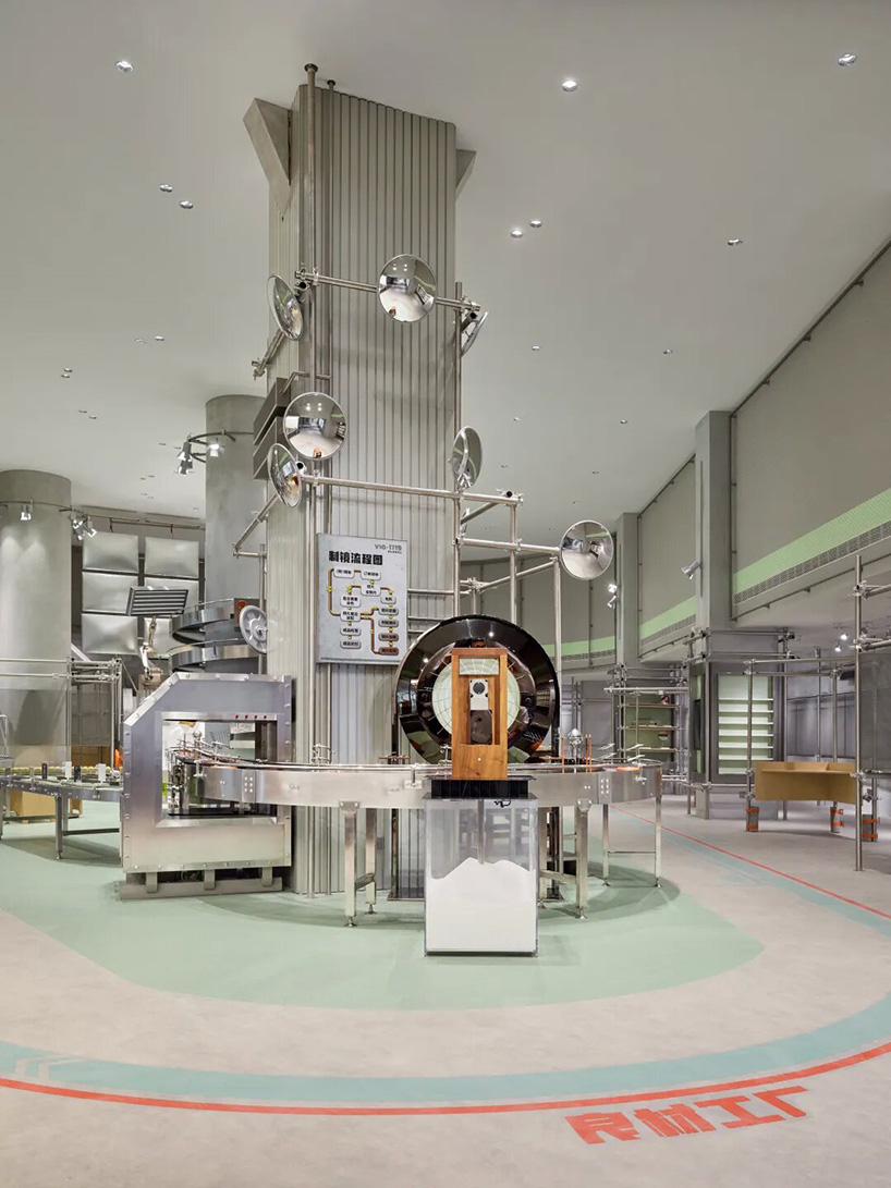 interactive art installations activate dayuan's experiential eyewear store in shanghai