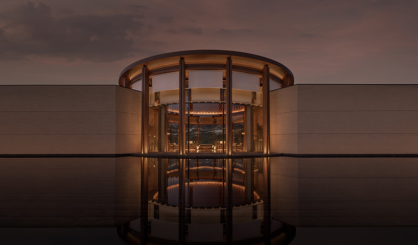 hotel by ccd reinterprets nomadic cultural patterns through dispersed brick volumes in china