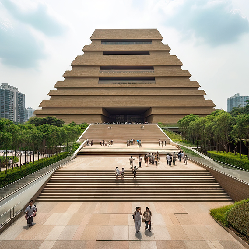 Midjourney Reinvents Ancient Ziggurat As Modern Cultural Landmark 3728