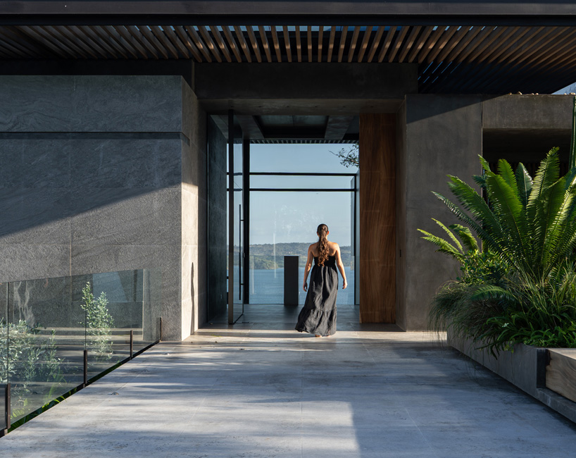 QBO3 Arquitectos menggabungkan platform terhuyung -huyung di rumah Veroki di hutan tropis Kosta Rika 