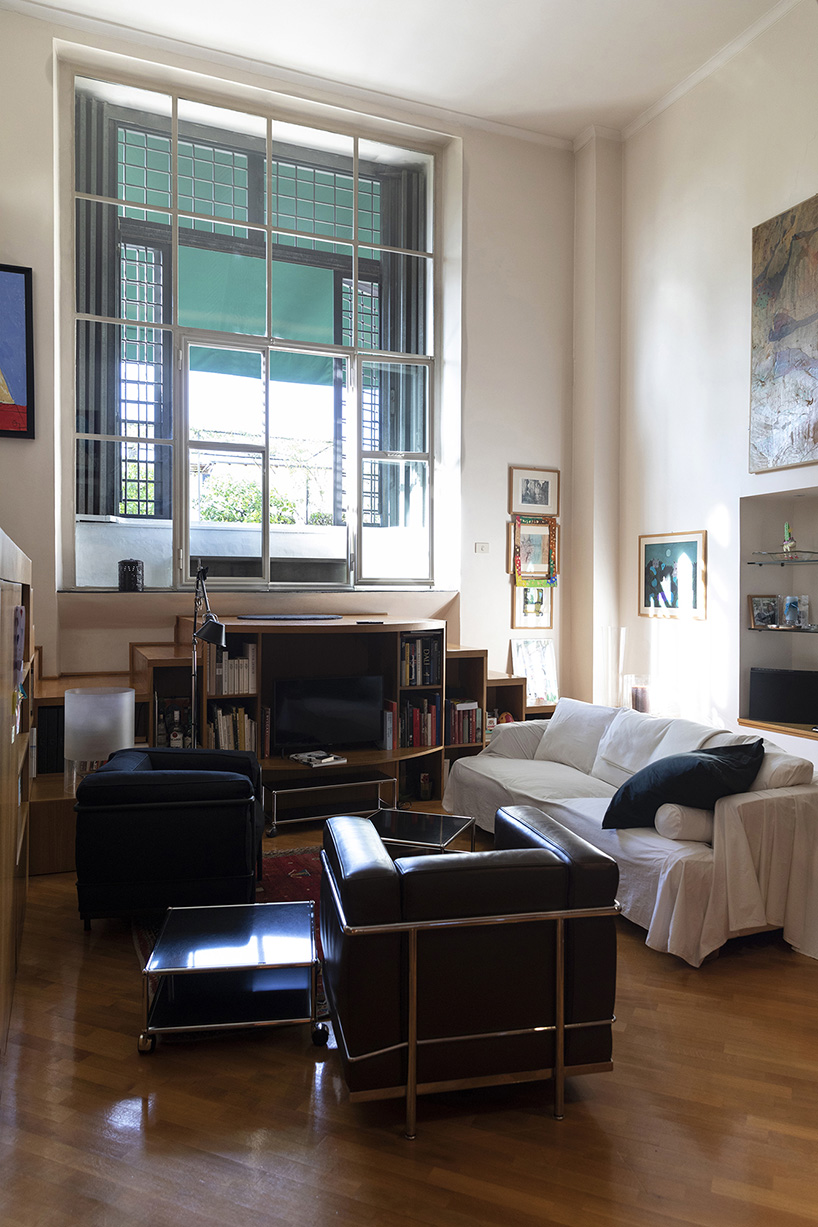 contemporary art and furniture inject vitality to pablo picasso's old atelier in rome