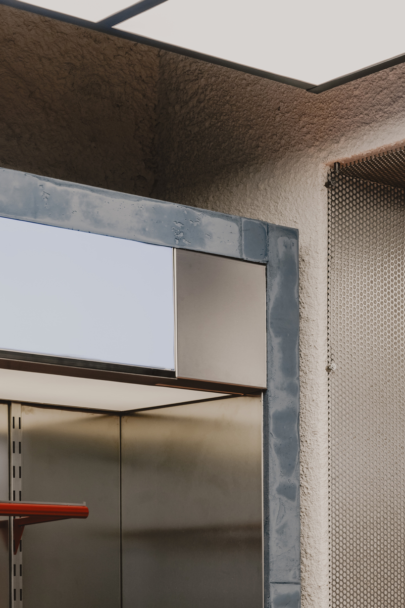 modular steel display systems outline el departamento's sportswear store in barcelona