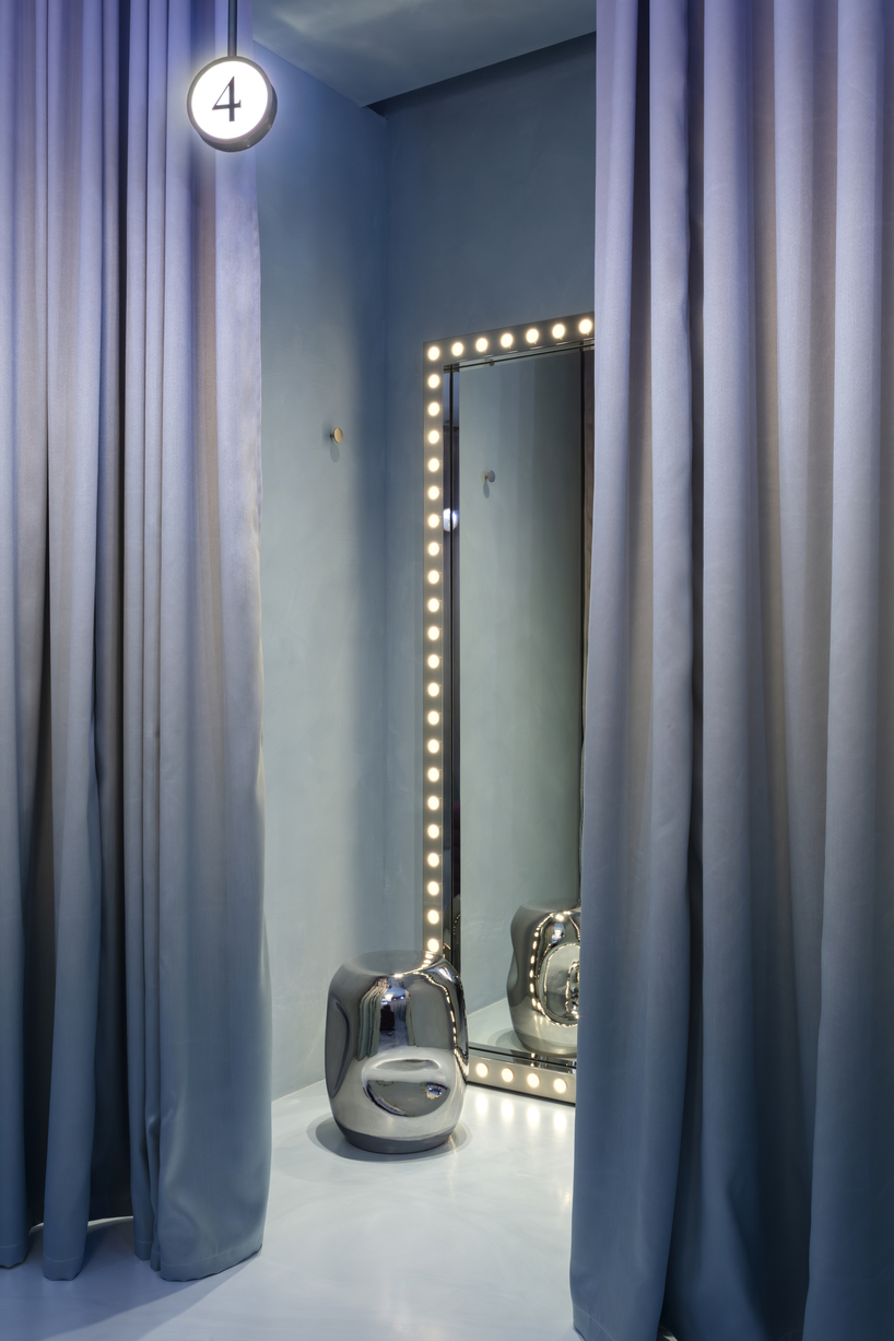 mirrored arches and velvet textures take over el departamento’s flagship store in madrid - 9