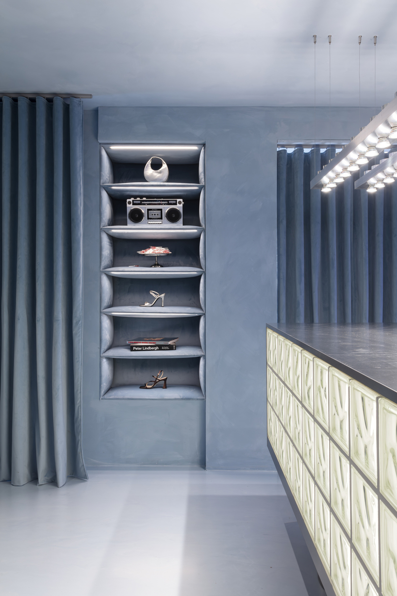 mirrored arches and velvet textures take over el departamento’s flagship store in madrid - 4
