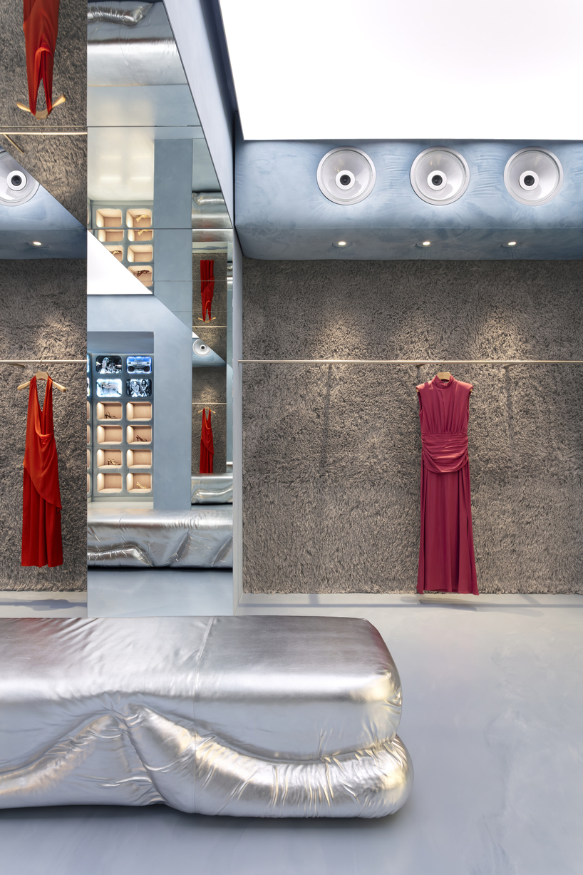 mirrored arches and velvet textures take over el departamento’s flagship store in madrid - 7