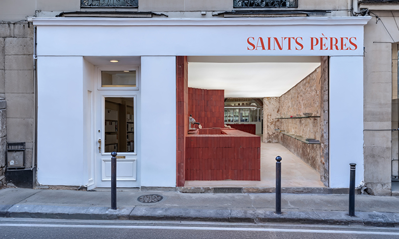 Saint Peres Open Sensory Flash Store Di Paris Dirancang sebagai Laboratorium Porselen 9