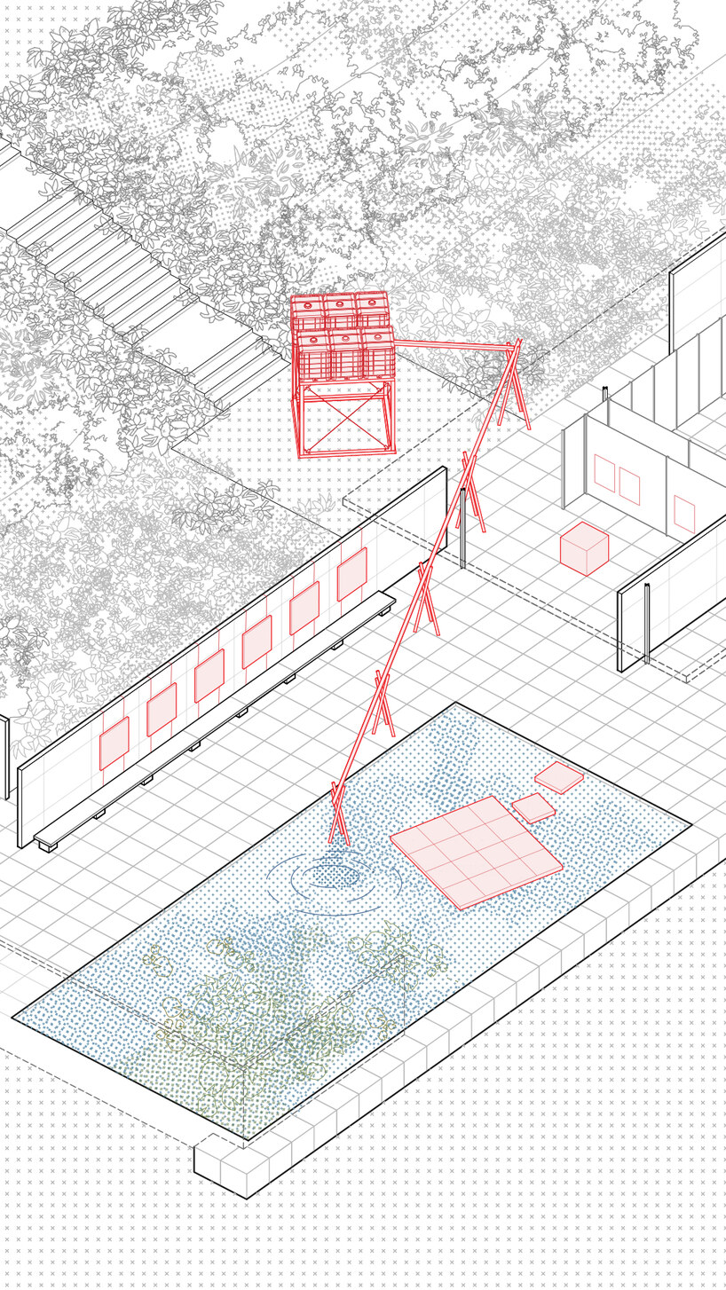plou prou makes water evaporation visible at mies van der rohes barcelona pavilion 12