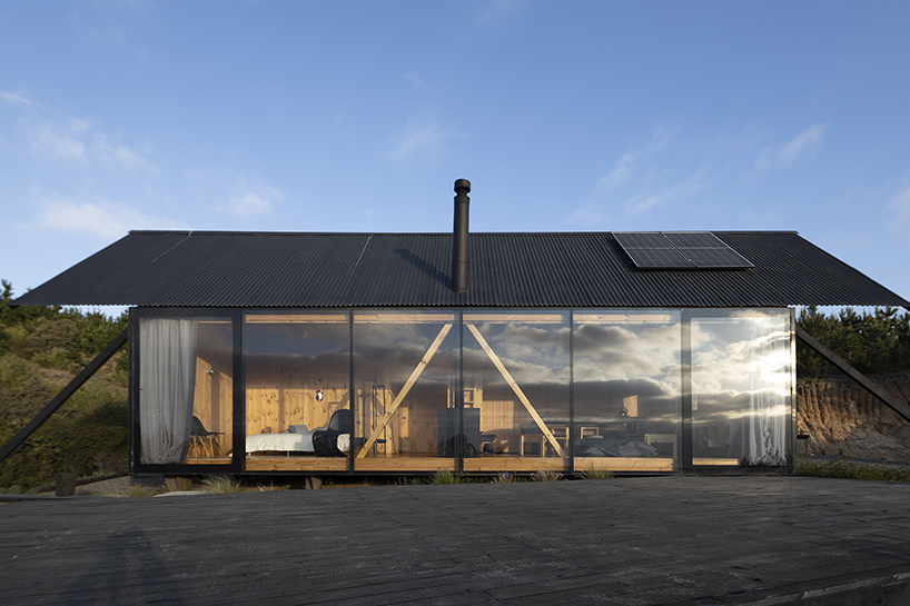 alfredo gonzalez briceño arquitectos' casa chica immerses residents in the chilean pine forest 