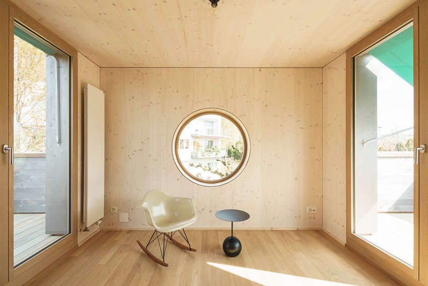 house with an eye