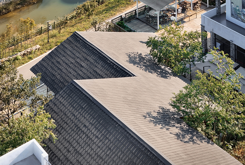 continuous roof wooden structure in dongyang village 2