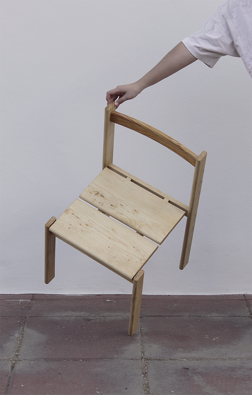 stackable chair embracing materiality 5