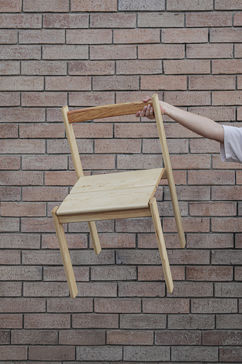 stackable chair embracing materiality 7