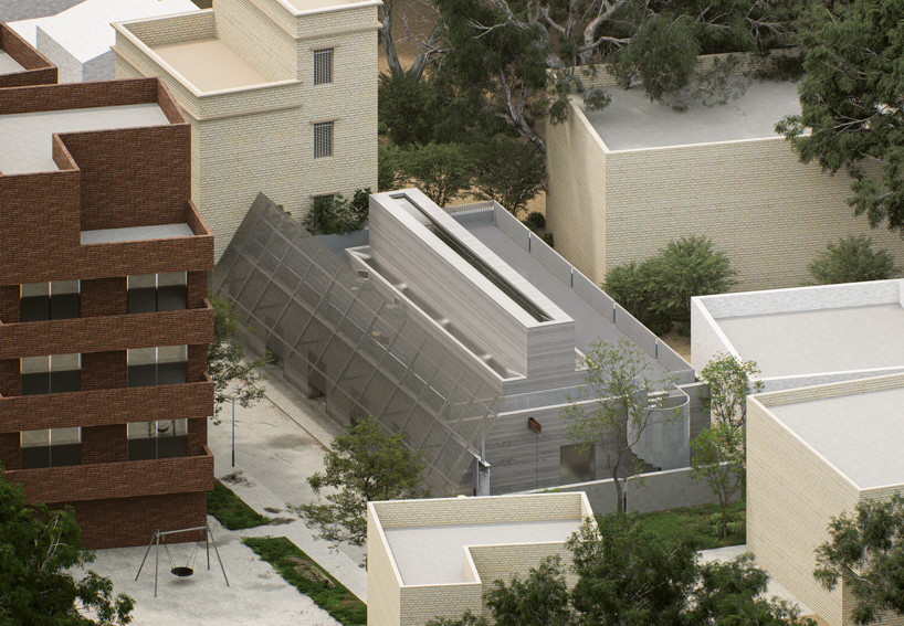 light and voids recast reclaimed stone houses as community space in china - 1