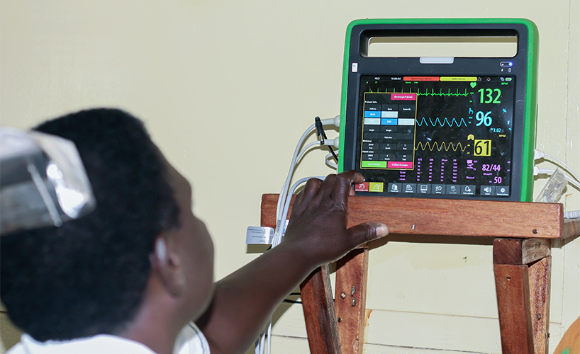 portable and durable goal 3 impala pediatric monitoring system enhances healthcare access in africa