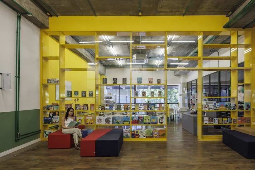 former bank in brazil transforms into vibrant magnum lourdes college by biri + chico albano