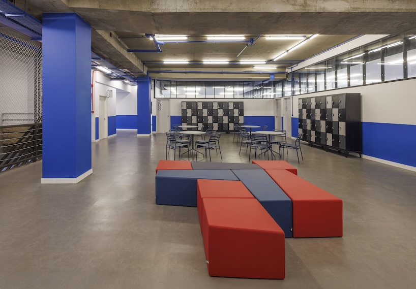 former bank in brazil transforms into vibrant magnum lourdes college by biri + chico albano