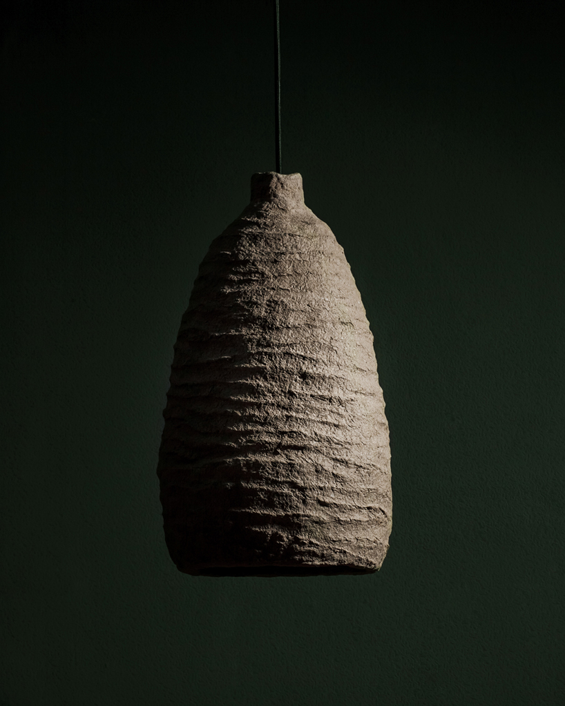 sustainable design and wabi sabi principles the debut collection of organic pendant lamps by zbozhzha 2