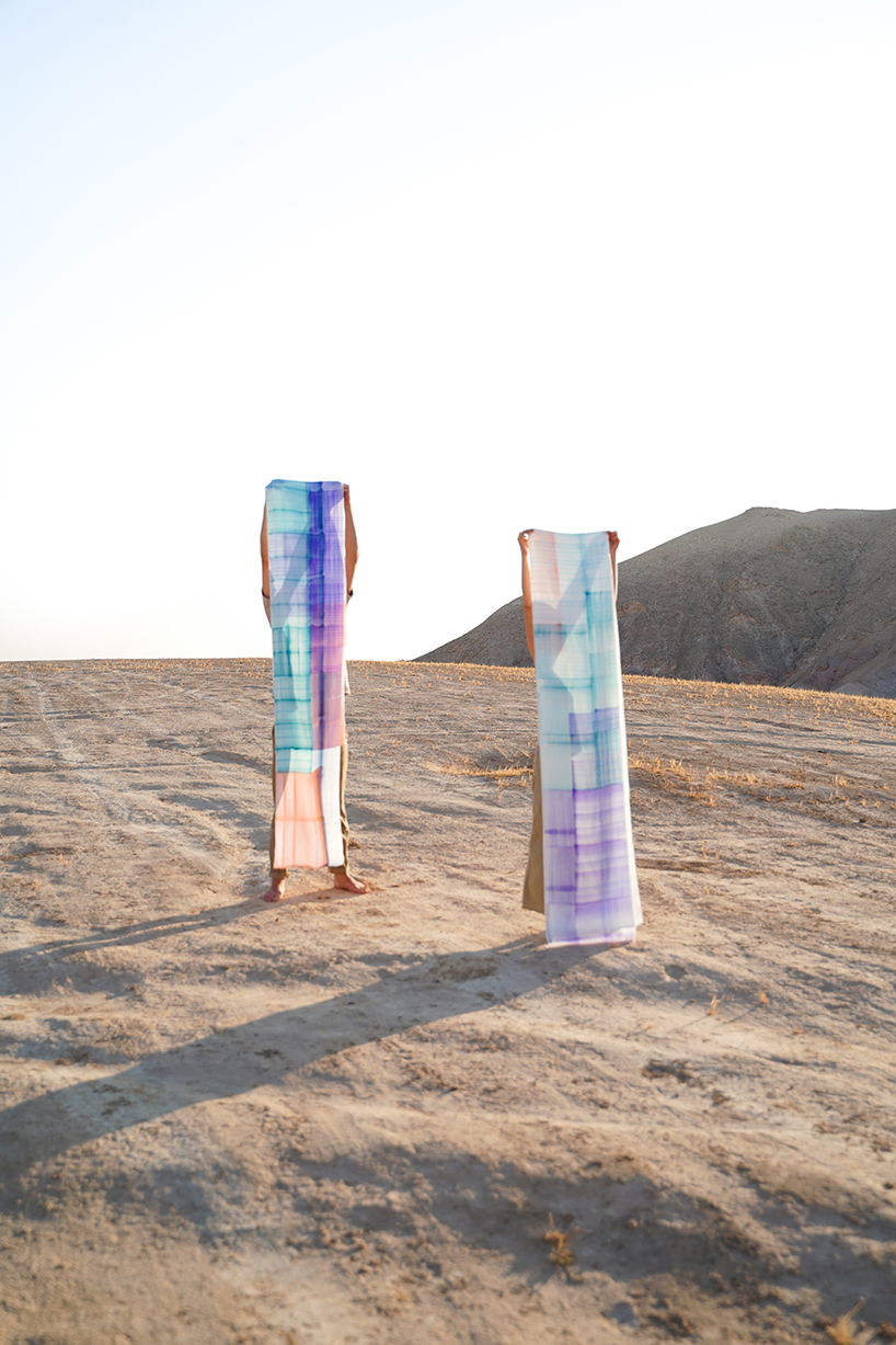off the grid development of a new dyeing system on silk fabric 10