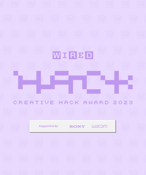 CREATIVE HACK AWARD 2023 Presented By WIRED Japan