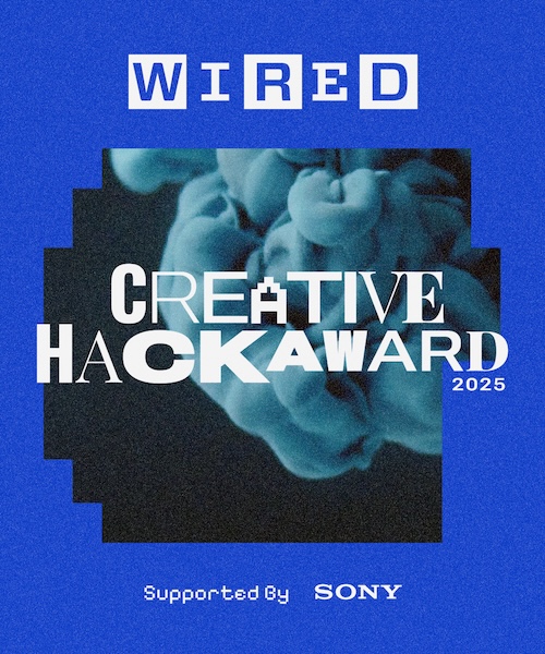 CREATIVE HACK AWARD 2025 Presented by WIRED Japan