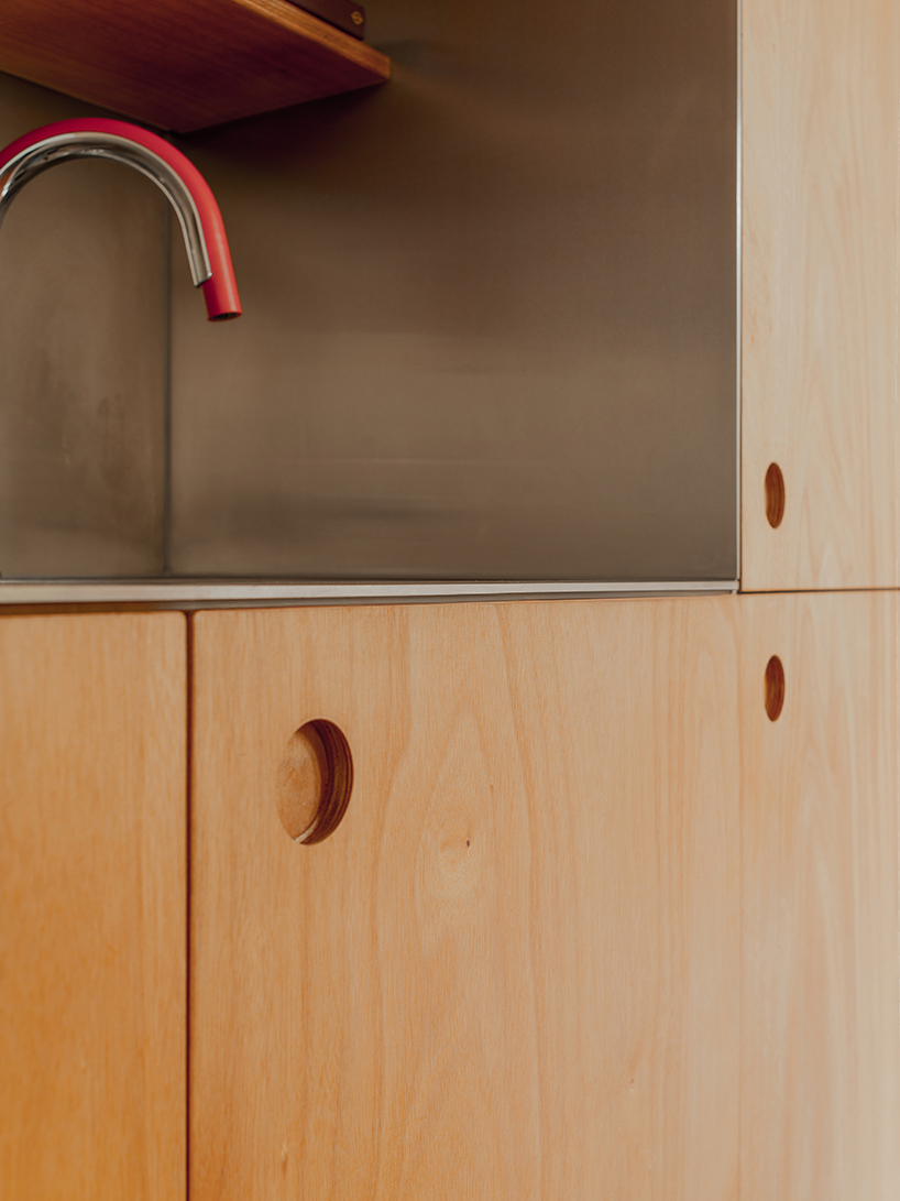 former sewage tank transforms into minimal geometric apartment in amsterdam - 11