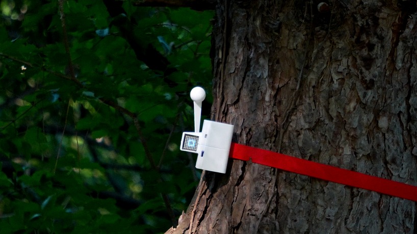 tree-mounted machines connect to web app to let users knock on wood remotely - 3