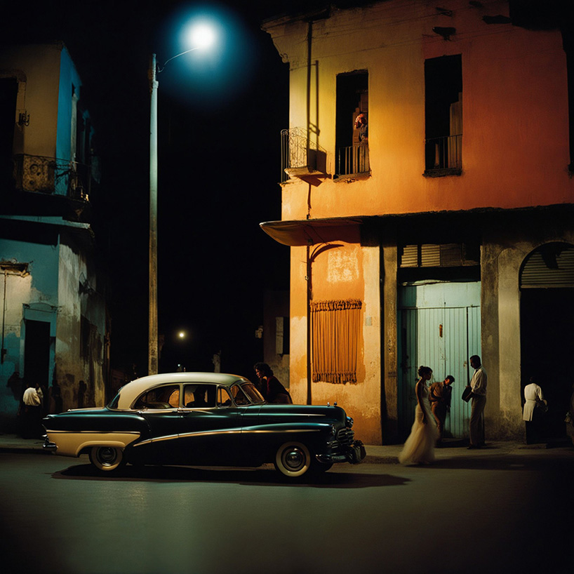 fidel suftibonas' AI-generated 'promptography' captures the vibrant street life of havana