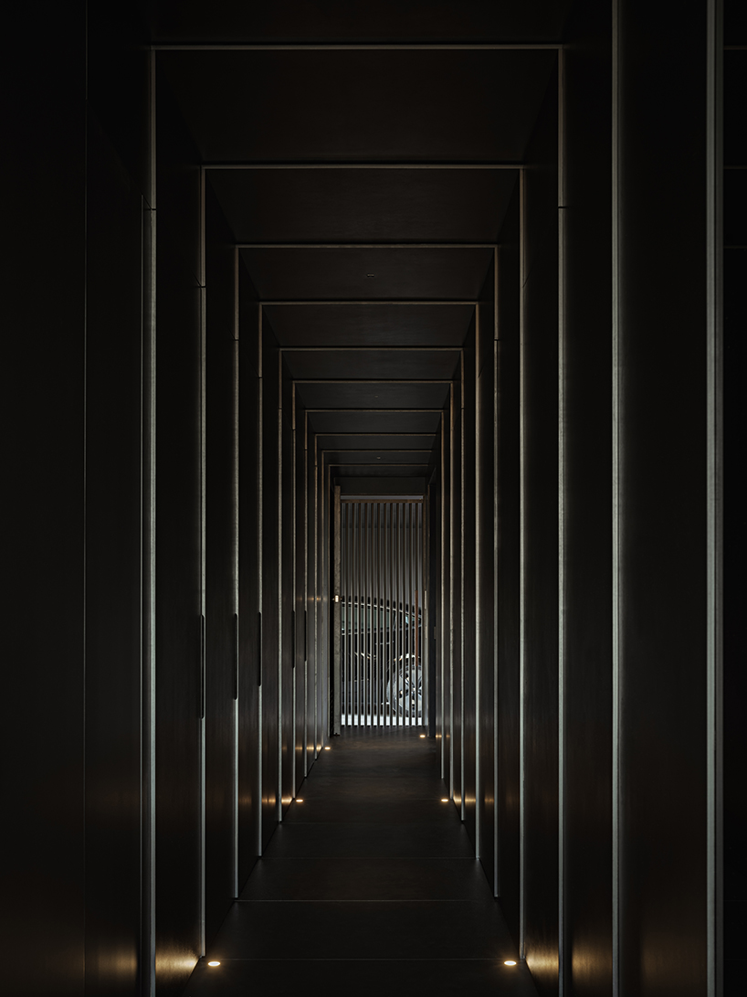 wendell burnette architects' telescope house clad in steel blends with arizona's desert