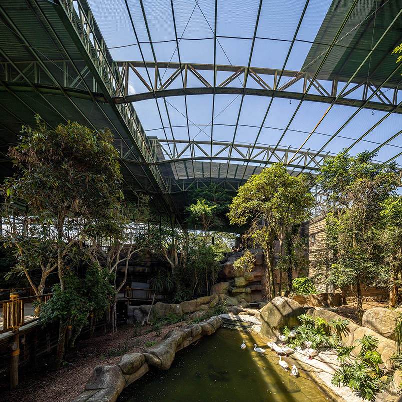 AM2 arquitetura develops immersive green biopark in the outskirts of são paulo