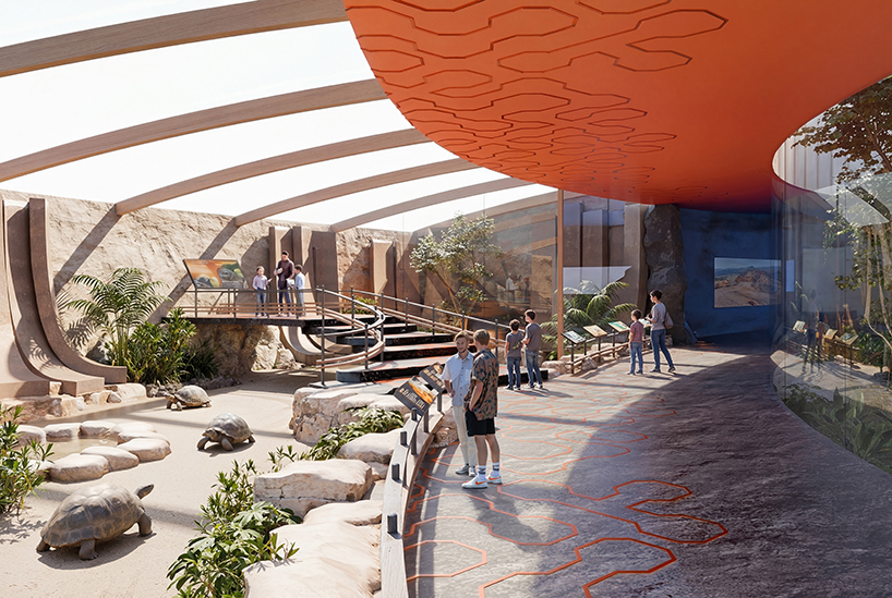 the four elements inform modulated zoological pavilion proposal in poland