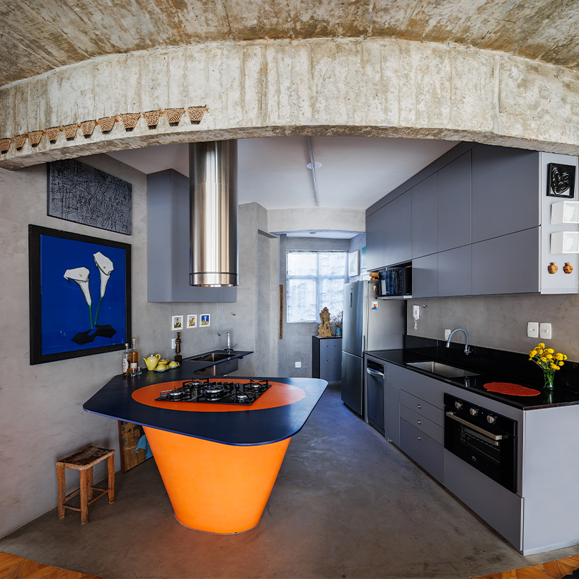 renovation project of 1961 apartment in brazil exudes modern sophistication