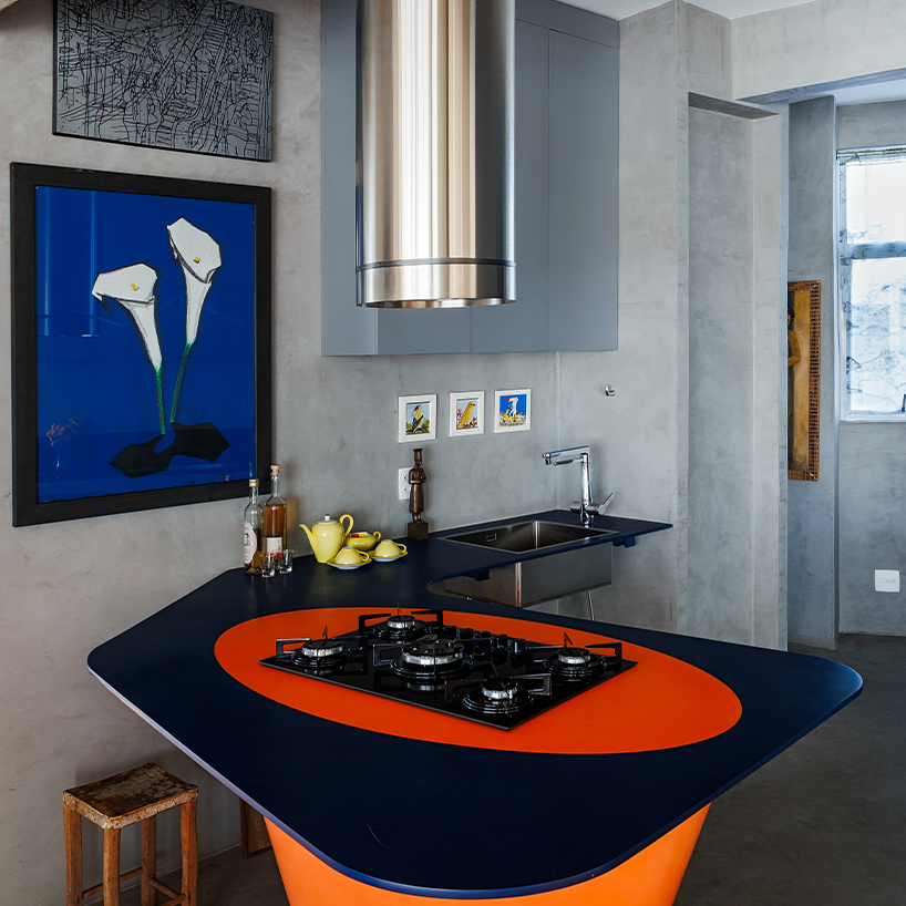 renovation project of 1961 apartment in brazil exudes modern sophistication