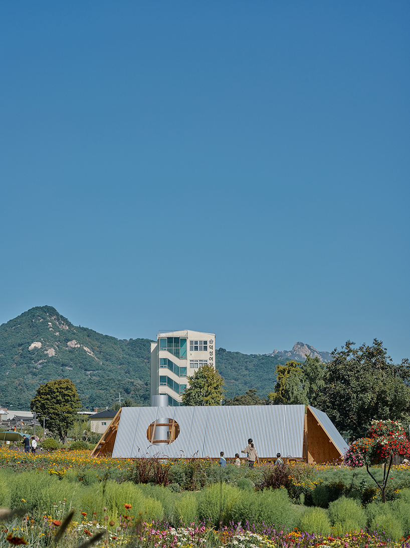 salazarsequeromedina & frank barkow present a garden pavilion at seoul biennale