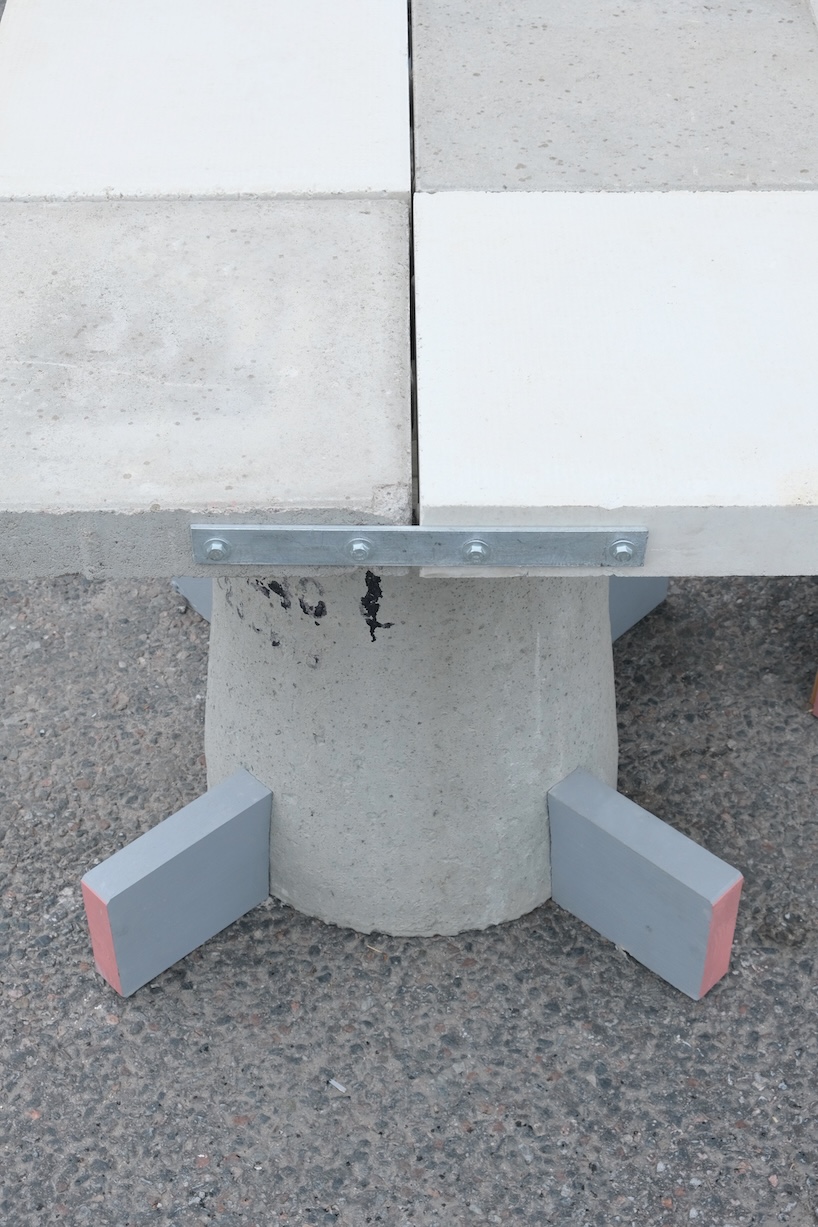 re:stockholm converts leftover construction waste into robust public furniture - 4