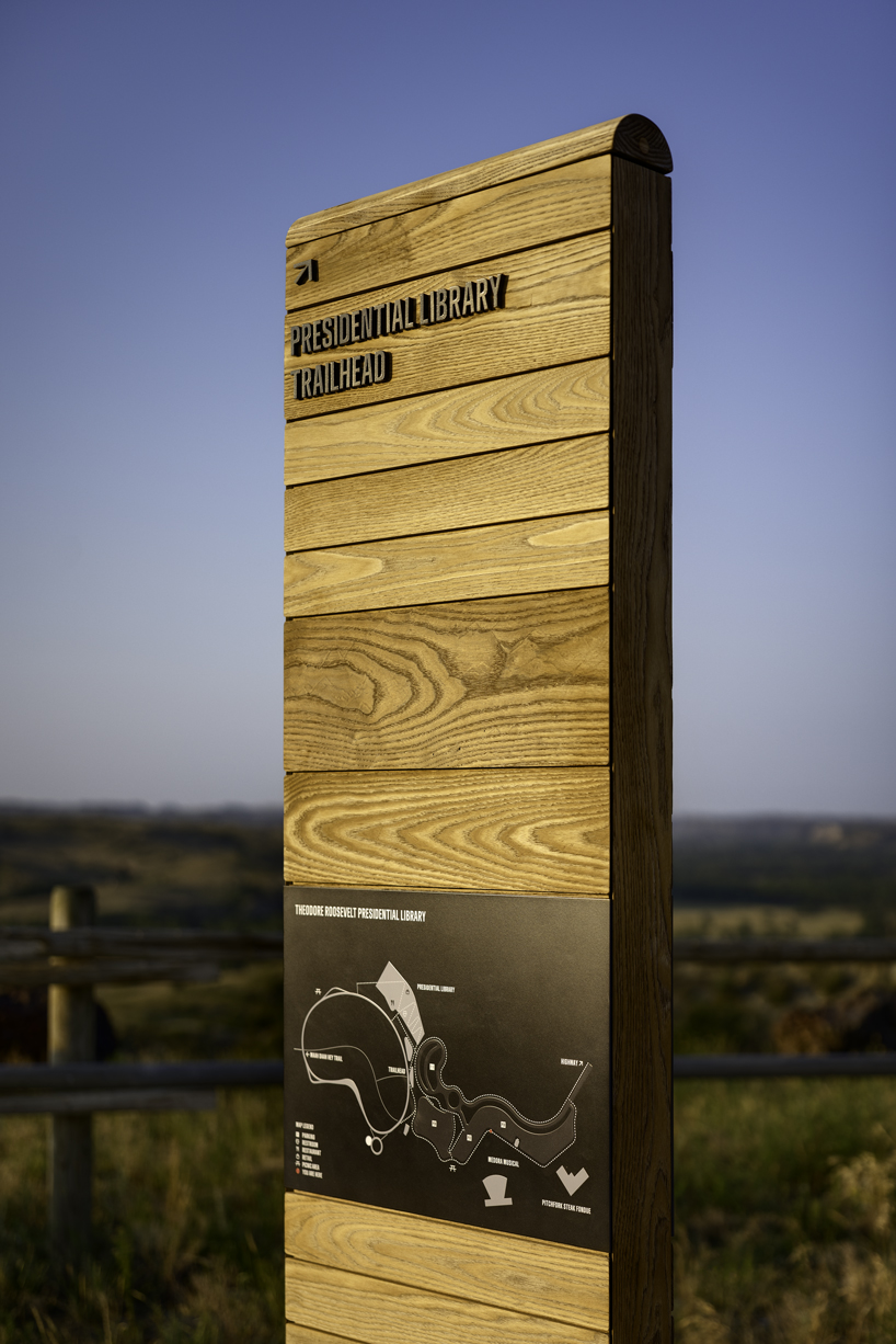 studio loutsis integrates timber wayfinding into snøhetta’s theodore roosevelt library - 4