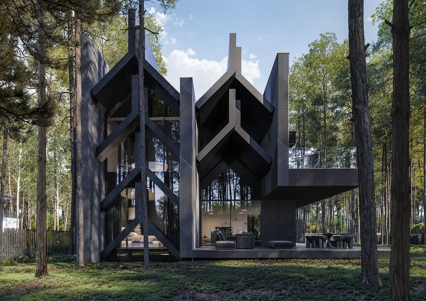 the pini casa in poland surprises with its designer facade 9