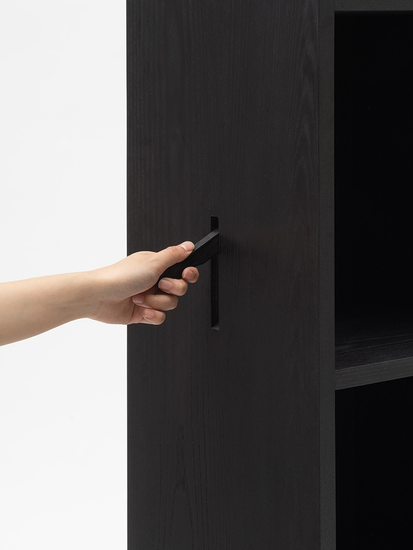 always black bookcase