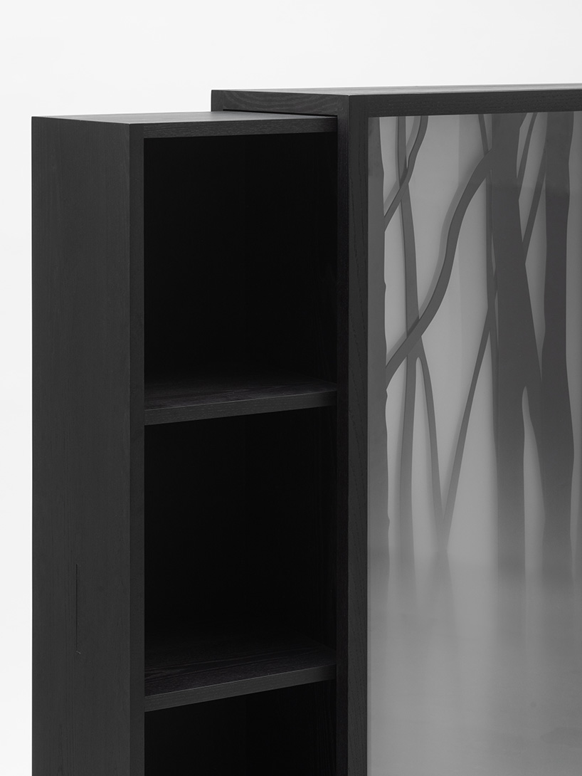 always black bookcase