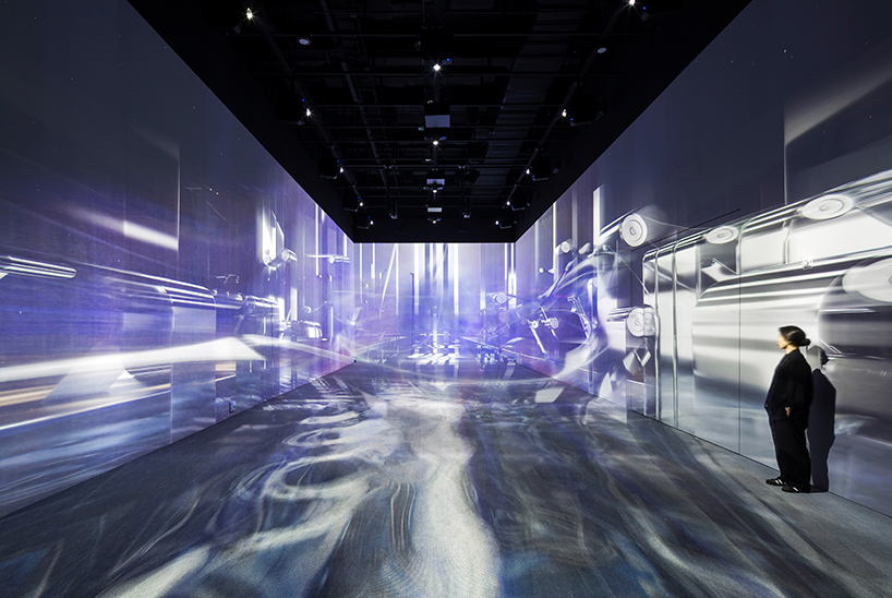 sinuous steel ribs flow around unsangdong architects' art museum in korea