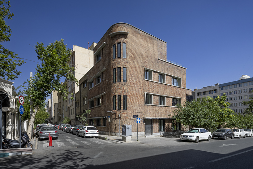 sculptural steel staircase and wall breathes new life into iranian poet&rsquo;s 1970s home