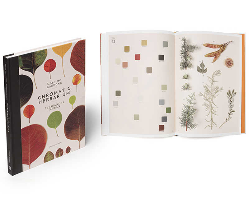 chromatic herbarium book captures a vivid living collection of the hues of nature
