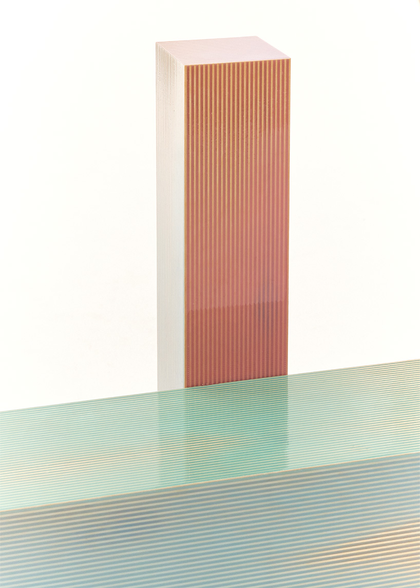 yoonmo koo transports monochrome, tactile arts of dansaekhwa into furniture realm