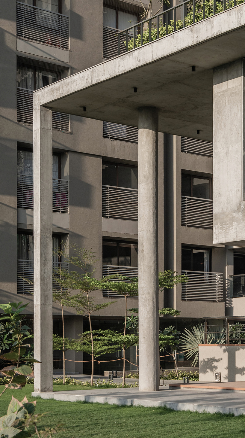 UA lab's concrete shell pavilion forms inclusive residential community space in india