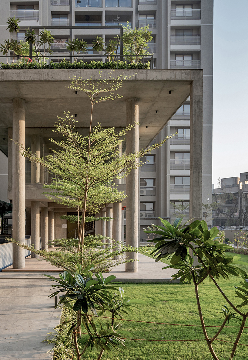 UA lab's concrete shell pavilion forms inclusive residential community space in india