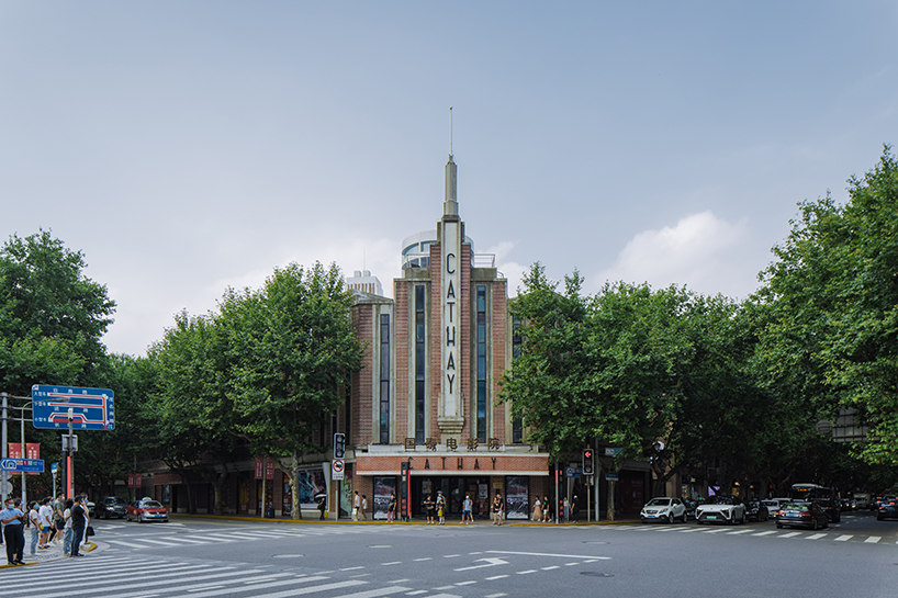 yang chen's photographic series captures twelve art deco buildings across shanghai