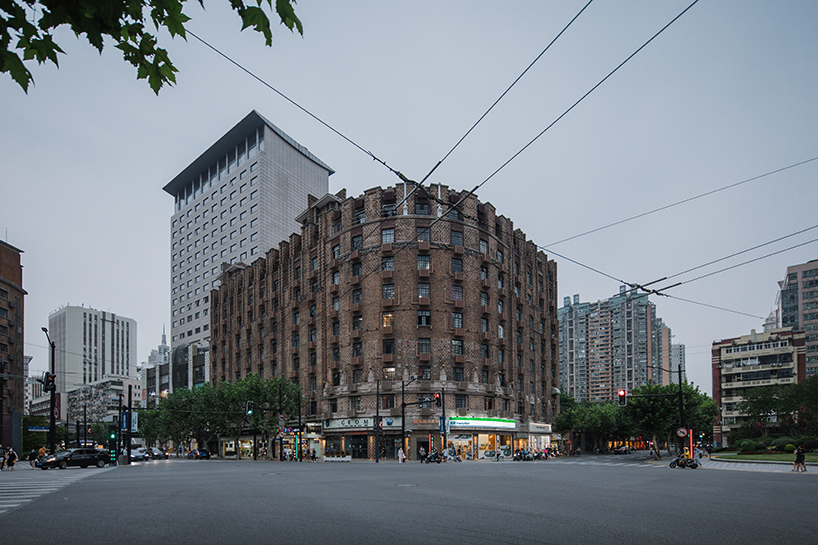 yang chen's photographic series captures twelve art deco buildings across shanghai