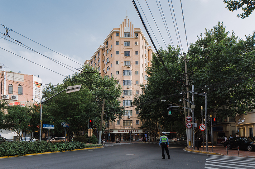 yang chen's photographic series captures twelve art deco buildings across shanghai