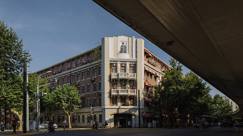 yang chen's photographic series captures twelve art deco buildings across shanghai