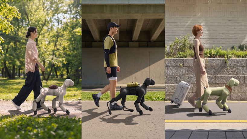 lassie robot dog pairs quadrupedal mobility with a soft removable knitted suit - 9