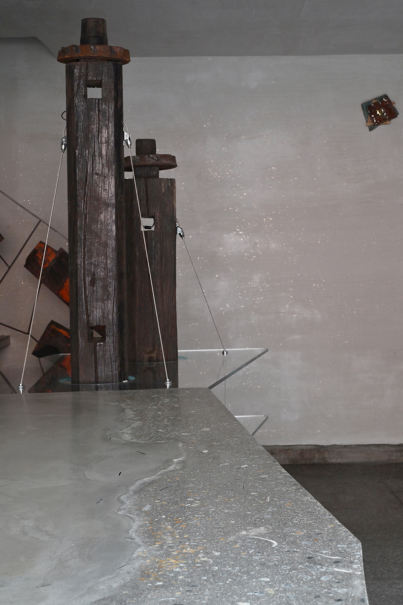 SHAWADS weaves maritime heritage into quanzhou local fish coffee's ocean-like interior